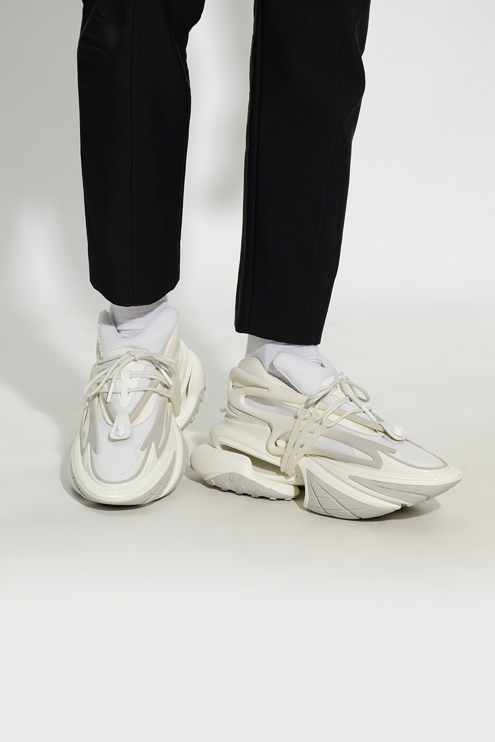 White 'Unicorn' sneakers Balmain - Vitkac Canada